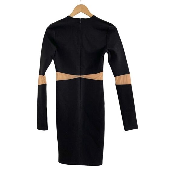 NWT Torn By Ronny Kobo Cut Out Body Con With Mesh - Picture 5 of 6